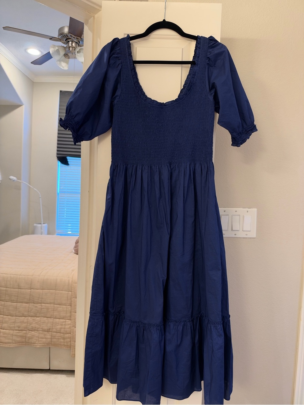 Hill House Home The Louisa Nap Dress | Classic Navy Cotton - Classic Navy